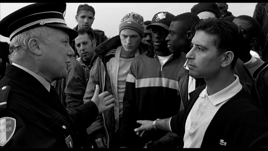 Screen capture from La haine
