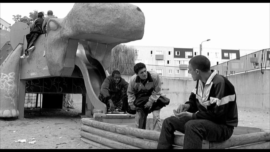 Screen capture from La haine
