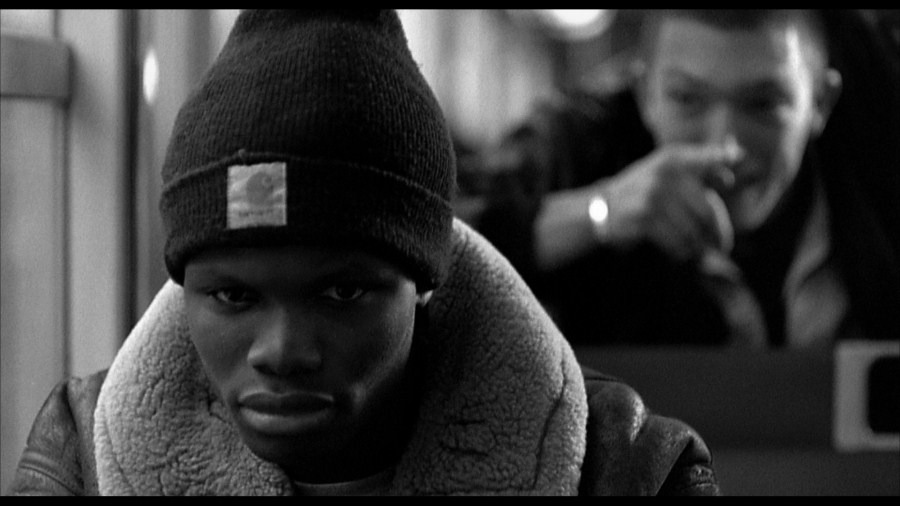 Screen capture from La haine