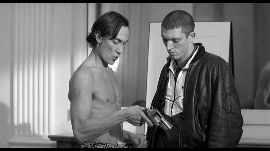 Screen capture from La haine