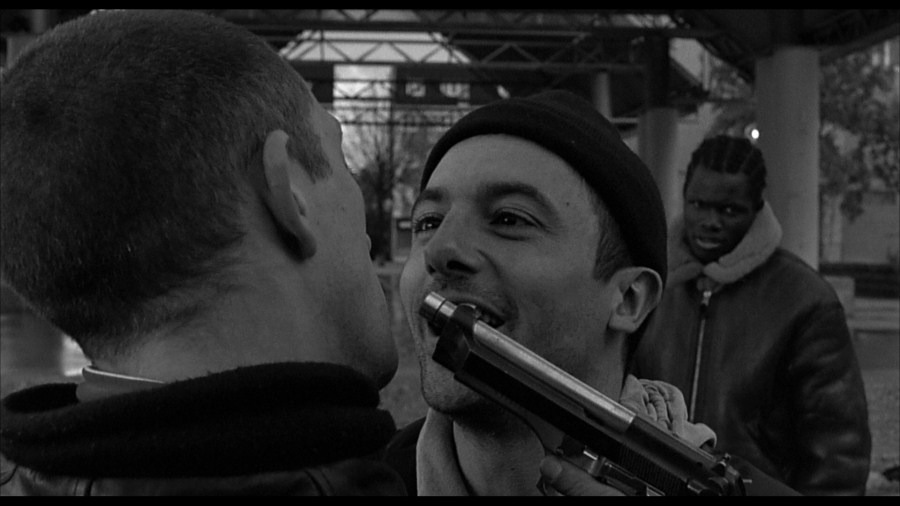 Screen capture from La haine