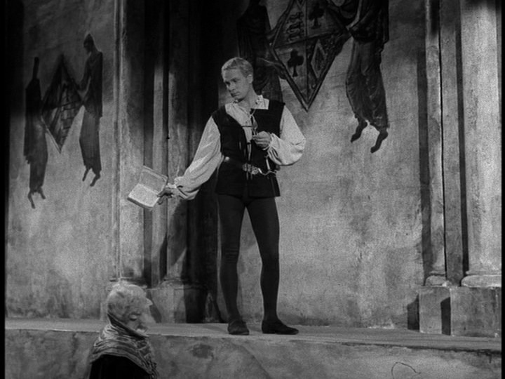 Screen capture from Hamlet