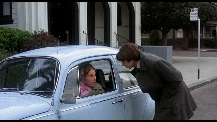 Screen capture from Harold and Maude