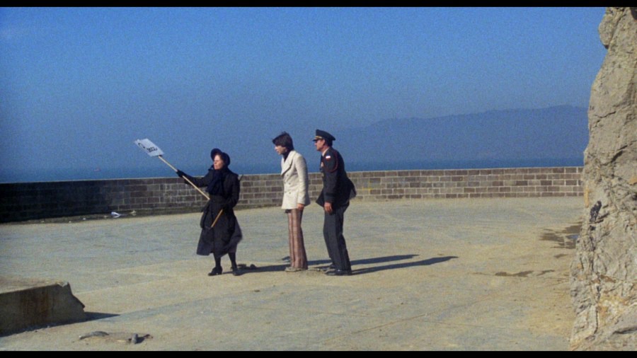 Screen capture from Harold and Maude