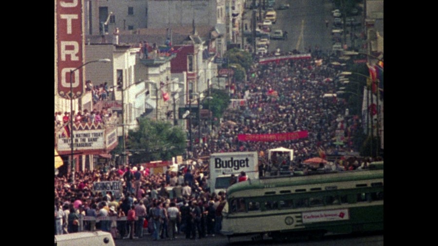 Screen capture from The Times of Harvey Milk