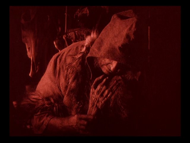 Screen capture from Häxan