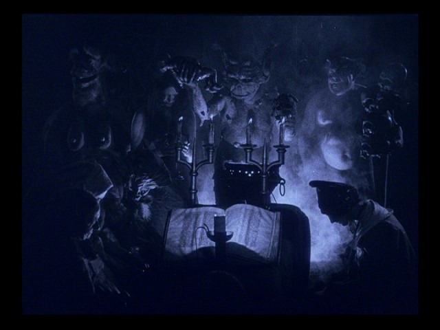 Screen capture from Häxan