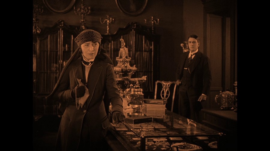 Screen capture from Häxan