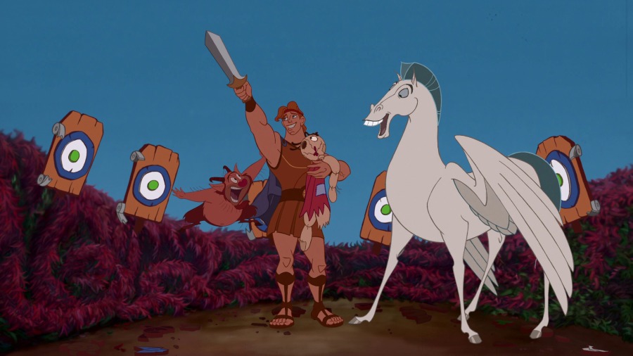 Screen capture from Hercules