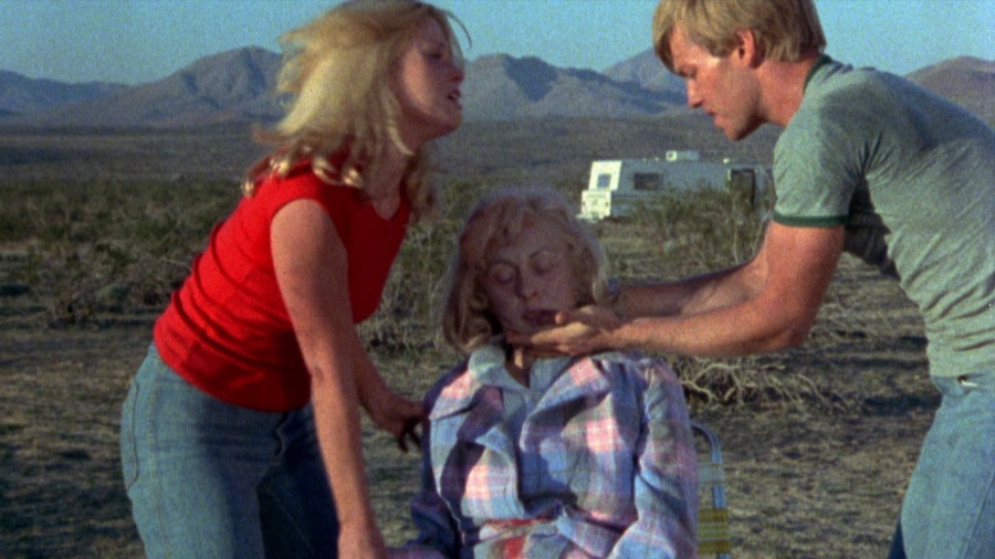 Screen capture from The Hills Have Eyes