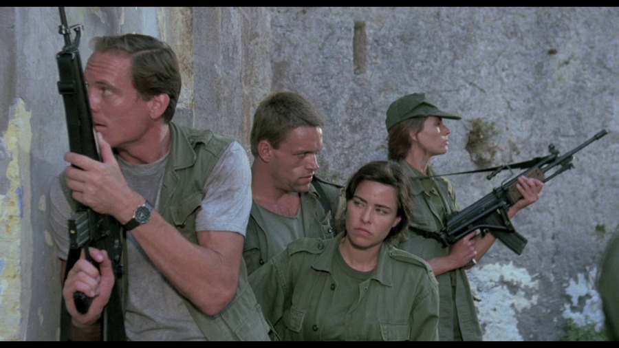 Screen capture from Hired to Kill