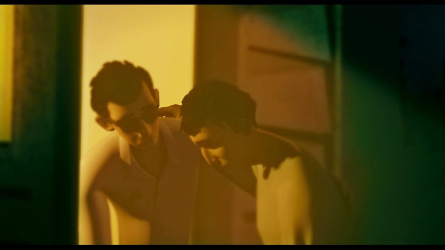 Screen capture from Howl