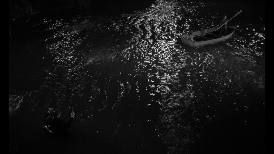 Screen capture from The Night of the Hunter