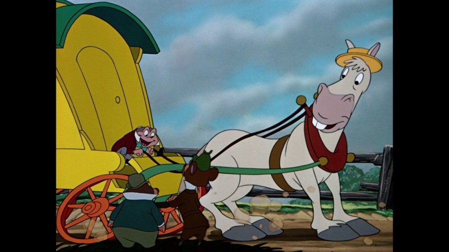 Screen capture from The Adventures of Ichabod and Mr. Toad / Fun and Fancy Free: 2-Movie Collection