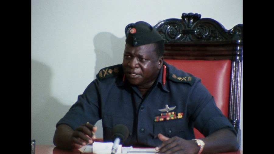 Screen capture from General Idi Amin Dada: A Self-Portrait