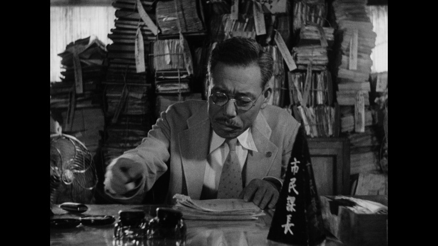 Screen capture from Ikiru