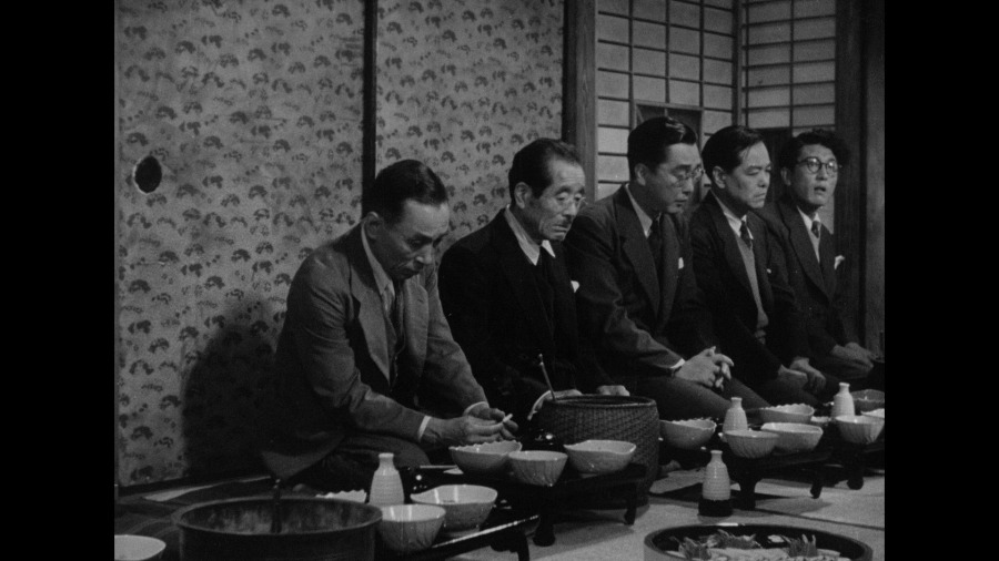 Screen capture from Ikiru