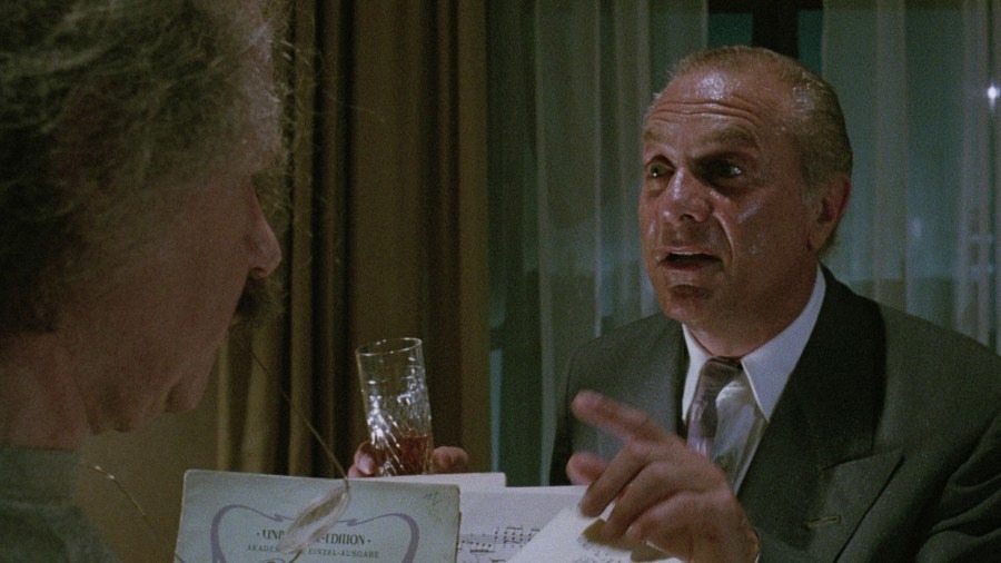 Screen capture from Insignificance