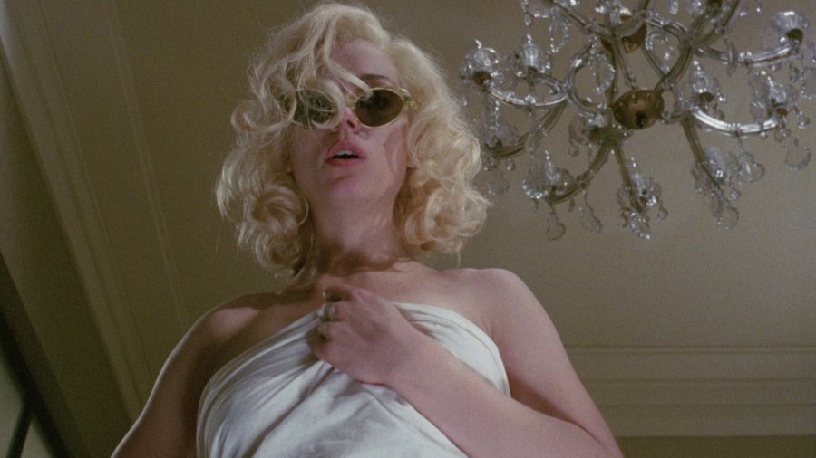Screen capture from Insignificance