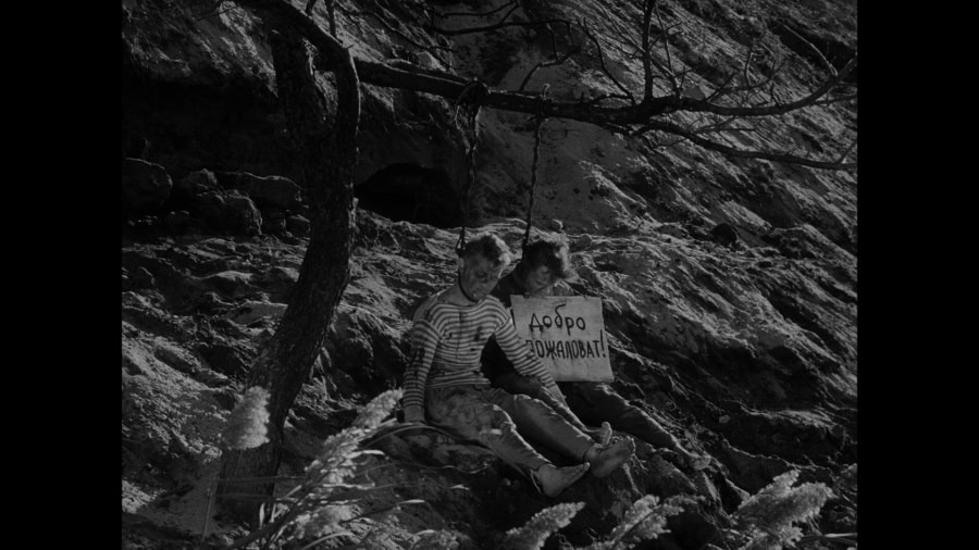 Screen capture from Ivan’s Childhood