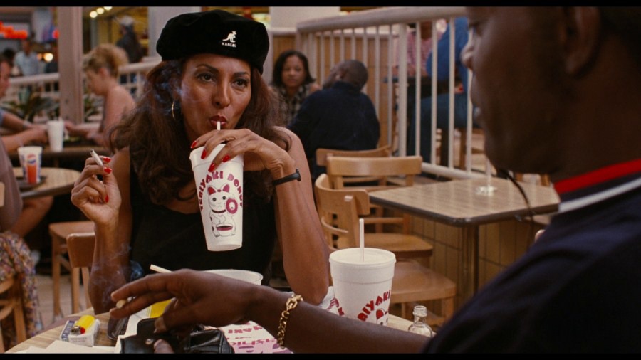 Screen capture from Jackie Brown