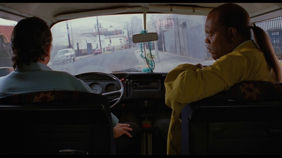 Screen capture from Jackie Brown