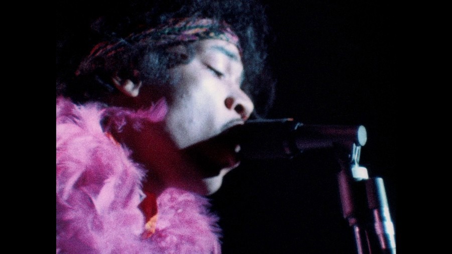 Screen capture from Jimi Plays Monterey & Shake! Otis at Monterey