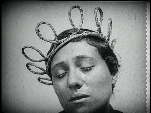 Screen capture from The Passion of Joan of Arc