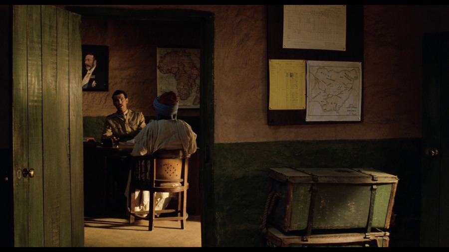 Screen capture from Mister Johnson