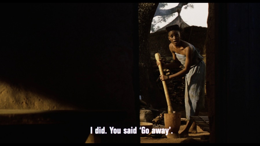 Screen capture from Mister Johnson