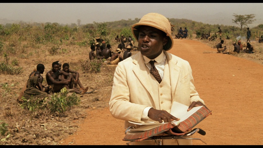 Screen capture from Mister Johnson