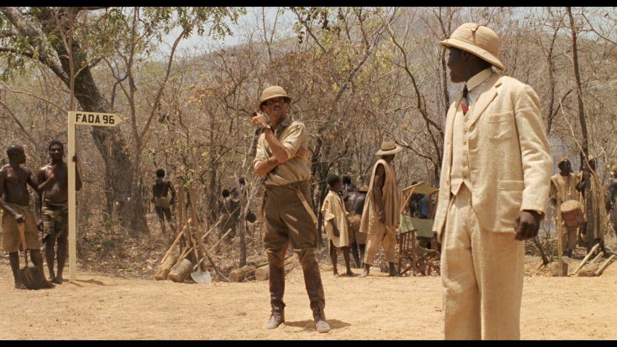 Screen capture from Mister Johnson