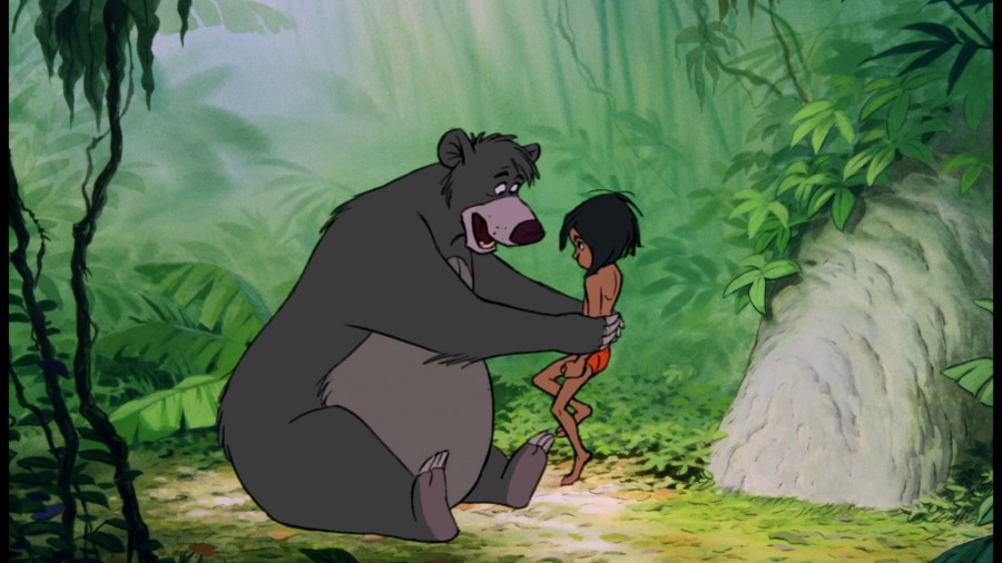 Screen capture from The Jungle Book