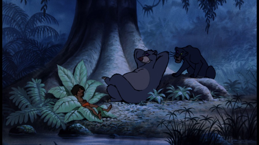 Screen capture from The Jungle Book