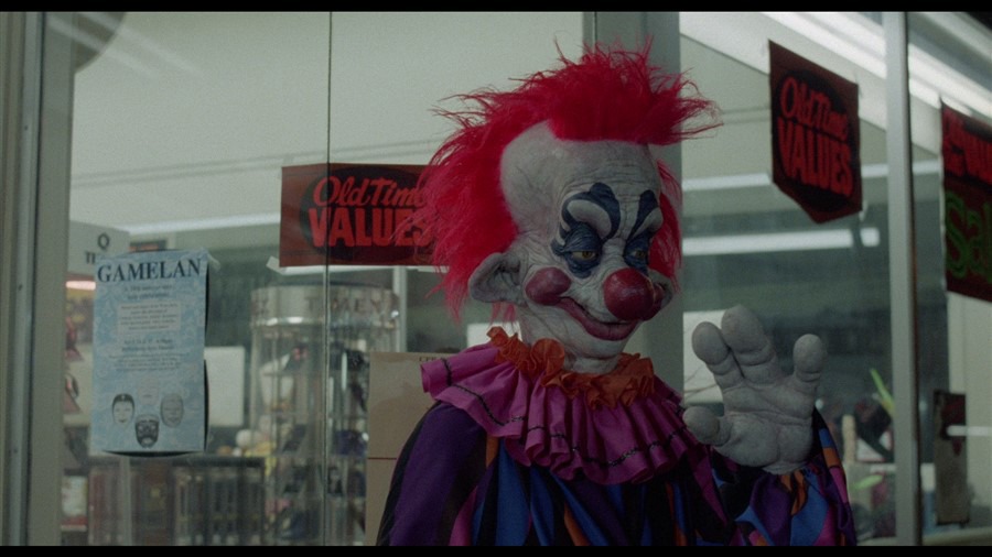 Screen capture from Killer Klowns from Outer Space