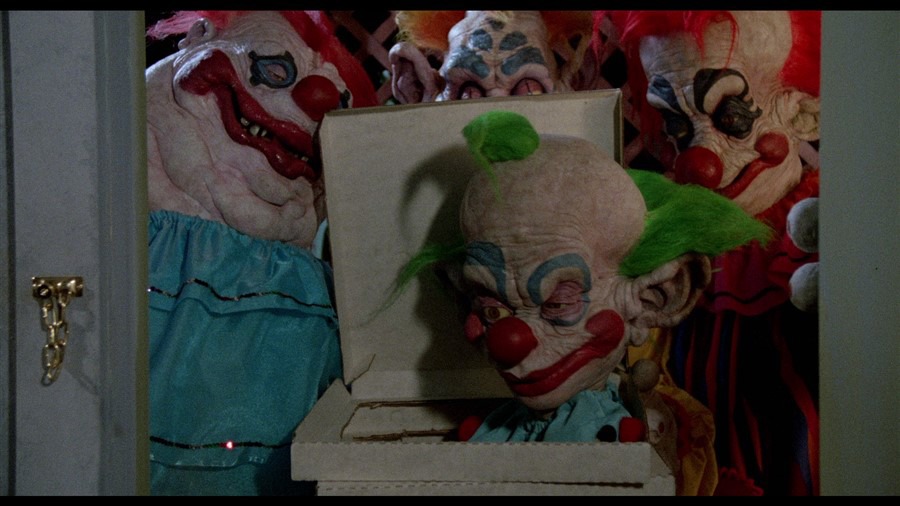 Screen capture from Killer Klowns from Outer Space