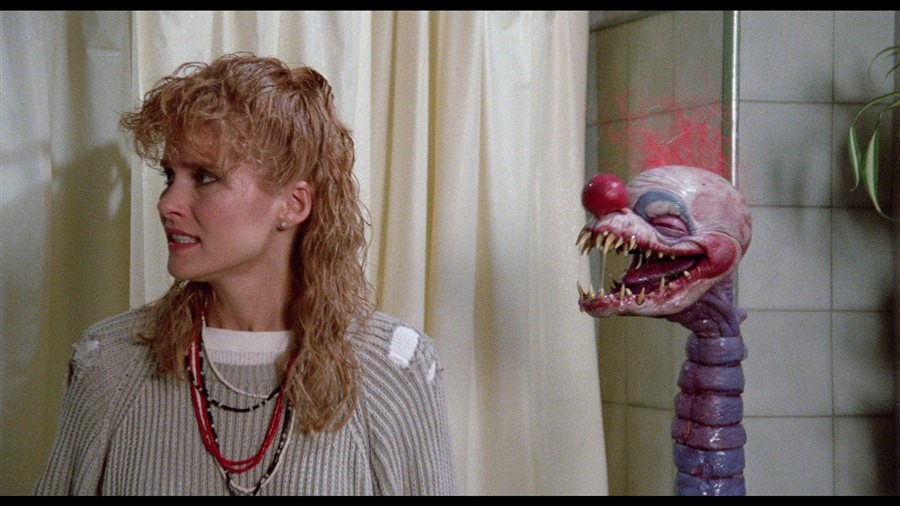 Screen capture from Killer Klowns from Outer Space