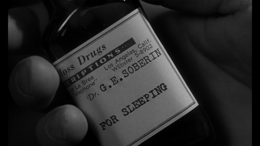Screen capture from Kiss Me Deadly
