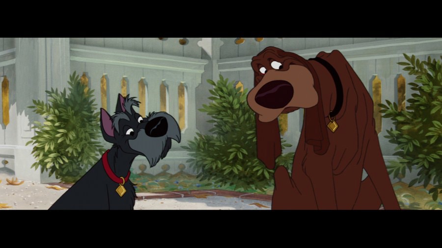 Screen capture from Lady and the Tramp