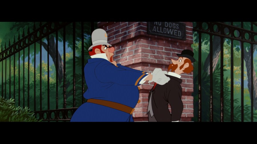 Screen capture from Lady and the Tramp