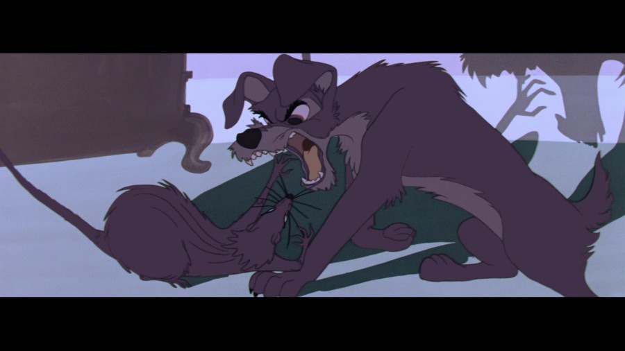 Screen capture from Lady and the Tramp