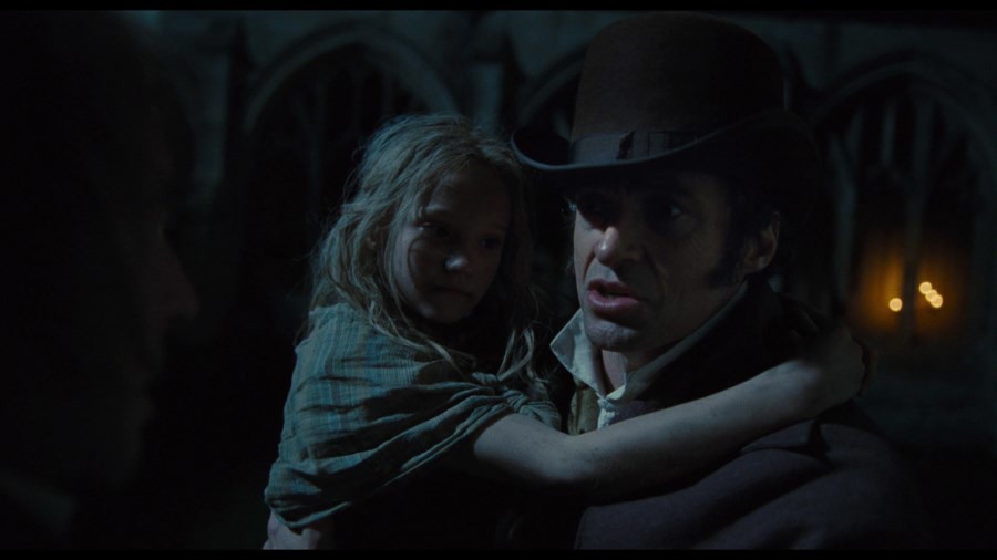 Screen capture from Les Misérables