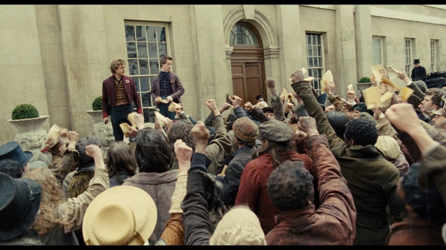 Screen capture from Les Misérables