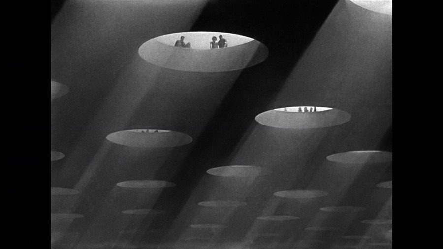 Screen capture from A Matter of Life and Death