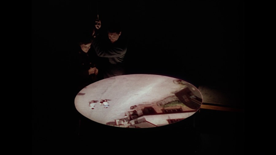 Screen capture from A Matter of Life and Death