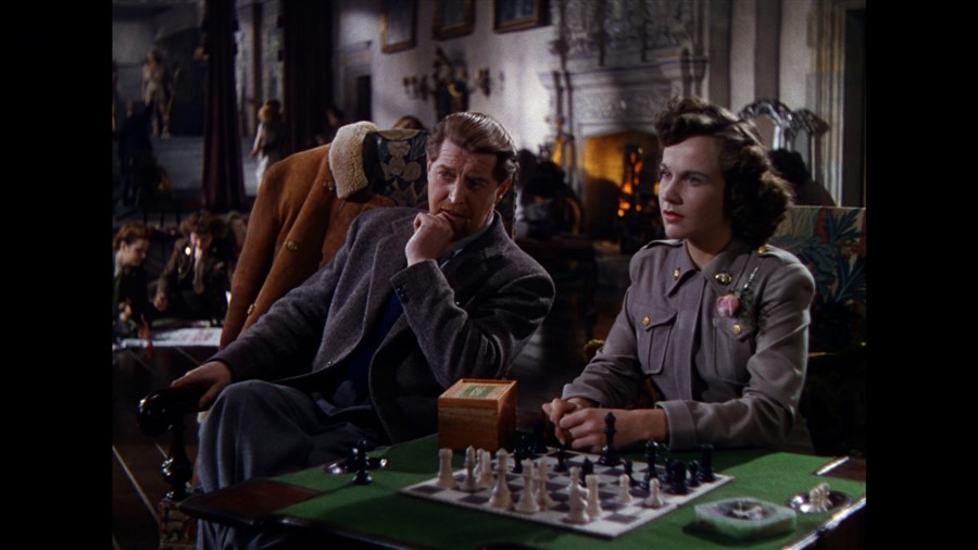 Screen capture from A Matter of Life and Death