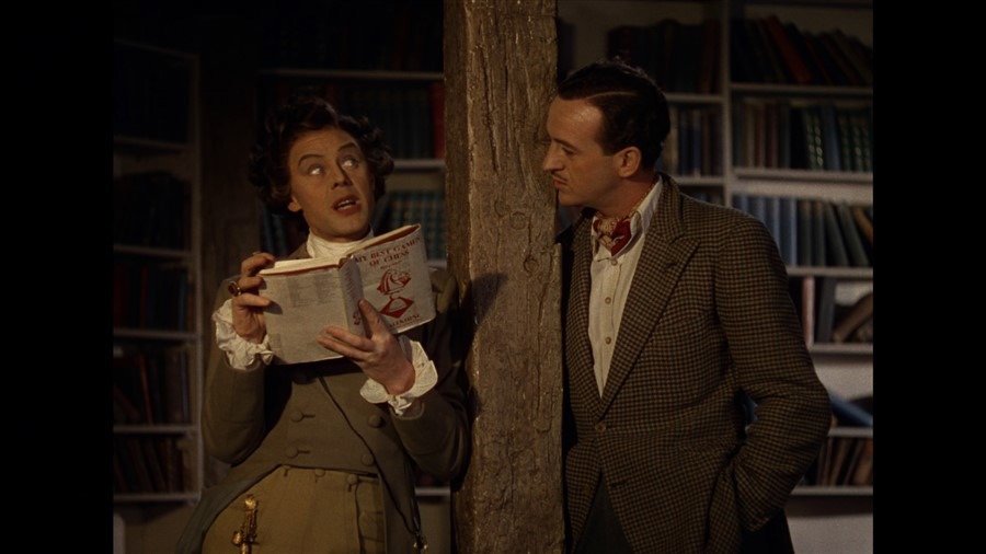 Screen capture from A Matter of Life and Death