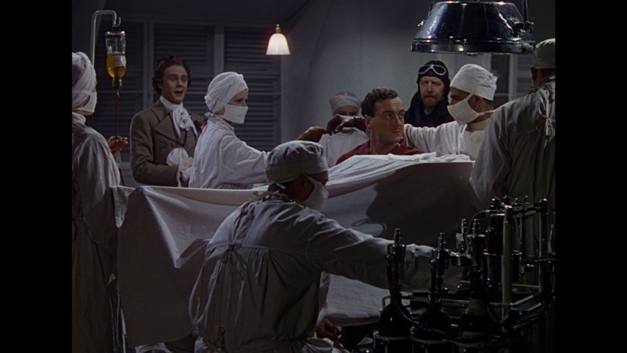 Screen capture from A Matter of Life and Death