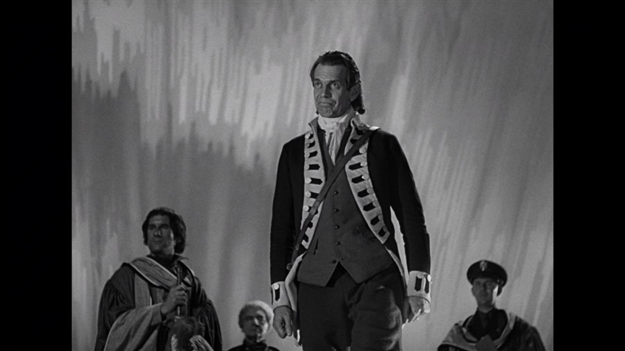 Screen capture from A Matter of Life and Death