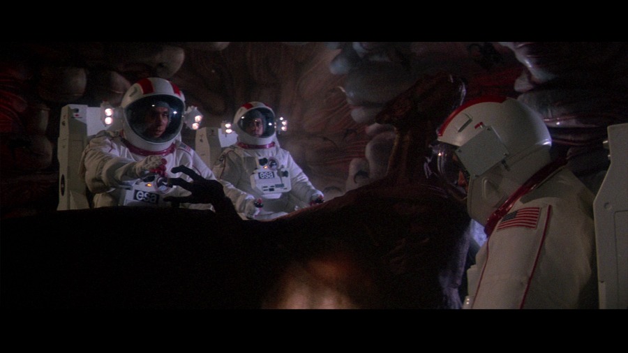 Screen capture from Lifeforce